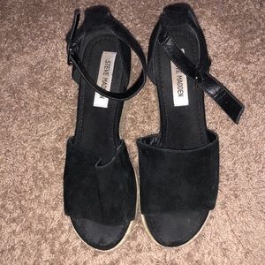 Steve Madden espadrille platforms